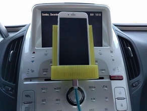 cdock mobile téléphone auto voiture l'iphone 6s plus 6 nexus 6p dock 3d print model - Mito3D