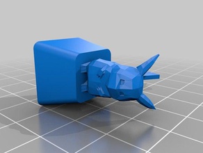 pikachu keycap diy 3d print model - Mito3D