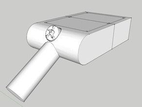 rick guarda il match portal gun puntelli 3d print model - Mito3D