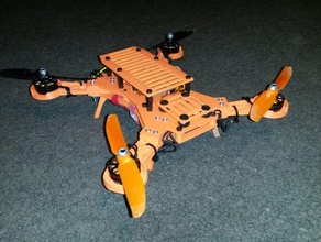 tq250 racing Drohne quad copter rc Fahrzeuge quadcopter 3d print model - Mito3D