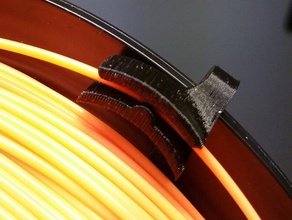 Gebogenes filament-clip 3d Drucker Zubehör 3d print model - Mito3D