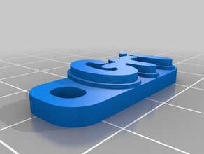 gri Schlüsselanhänger angepasst 3d print model - Mito3D
