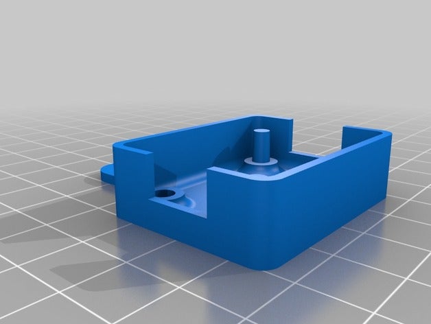 pt100 amplifikatör pcb tutucu 3d yazıcı parçalar e3d e3dv6 hotend v6 3 mendelmax pcb-mount mount 3D print model - Mito3D