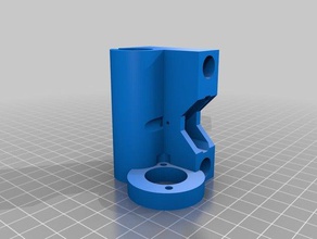 wilson ii x-carriage ends 3d printer parts openscad 3d print model - Mito3D