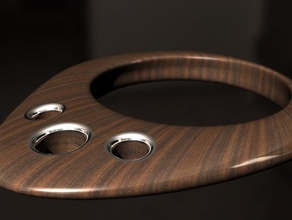 anillo de prototipo joyería 3d print model - Mito3D