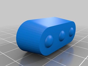 dimmer knob replacement parts 3d print model - Mito3D