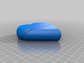 2 secret heart box interactive customized 3d print model - Mito3D