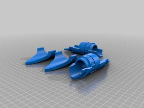 yang arma 3d impresión 3d print model - Mito3D