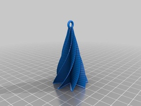 il mio personalizzato albero di natale customizer versione arredamento 3d print model - Mito3D