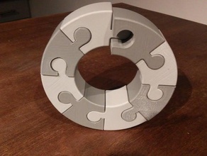 erschaudern puzzle Rätsel 3d print model - Mito3D