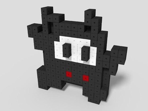 voxel de artesanato construção brinquedos pixel pixels art retro voxels arte 3d print model - Mito3D