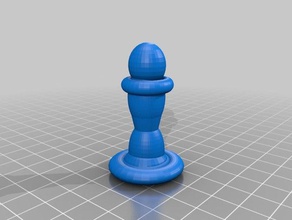 chess pawn rpg2 3d printing 3d print model - Mito3D