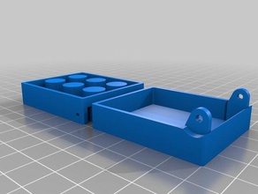 3x2 box keep nozzles 3d printer accessories customized 3d print model - Mito3D