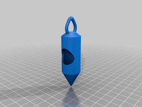 fio de prumo mão as ferramentas ballbearing plumbob levantamento 3d print model - Mito3D
