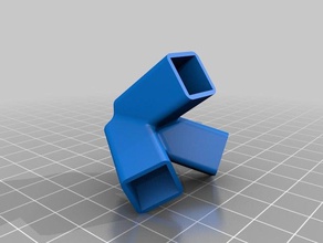 pyramid connector buildings structures 3d print model - Mito3D
