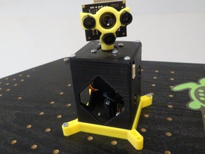 teraranger lidar attachmnent kobuki robotics turtlebot 3d print model - Mito3D