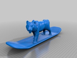 tiger kurulu 3d baskı testler 3d print model - Mito3D
