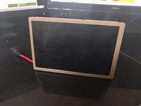 7-Zoll-liquid crystal panel decken gadgets display scharf zortrax 3d print model - Mito3D