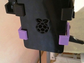Unterstützung Raspel pi2 avec support sd et porte spatule 3d Drucker - Zubehör dagoma 3d print model - Mito3D