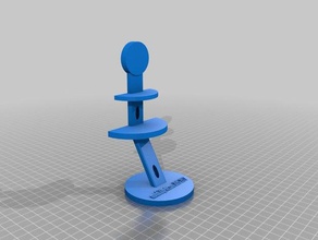 Beispiel Schreibtisch stehen Verkäufer mini-Produkt-Proben Requisiten 3d print model - Mito3D