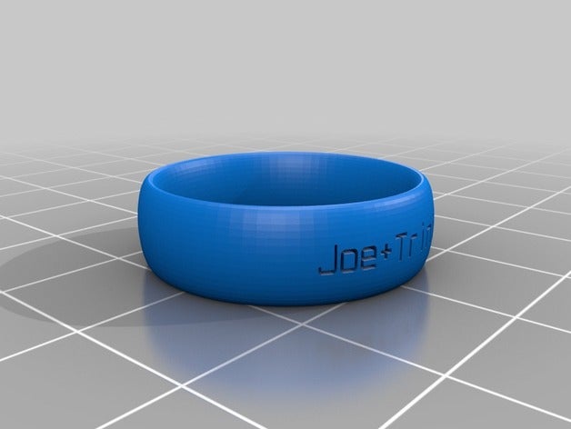 joe mooney custom ring rings customized 3D print model - Mito3D