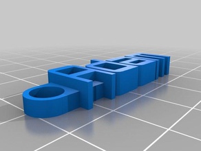 adam organizzazione personalizzato 3d print model - Mito3D