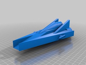 a-wing starfighter 3d de l'impression vaisseau spatial star wars 3d print model - Mito3D