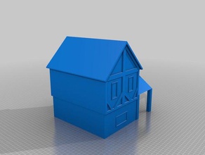 Ortaçağ Demirci binalar yapılar 3d print model - Mito3D