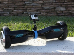 hoverboard gopro mount camera scooter tripod 3d print model - Mito3D