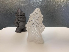 voronoi gnome persone 3d print model - Mito3D
