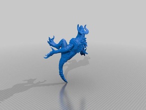 fallout 4 posed deathclaws loadscreen video games 3d print model - Mito3D