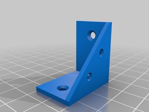 shelf screw corner parts 3d print model - Mito3D