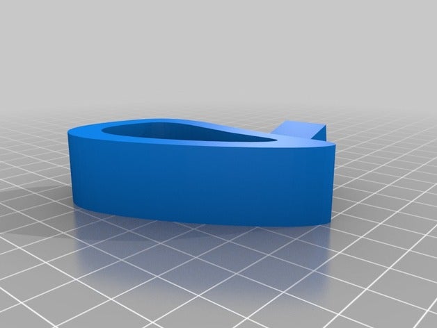 tirador de asiento seat ibiza 6l 3d impresión 3D print model - Mito3D