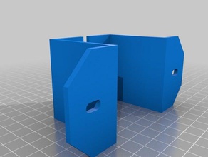 my customized box holder clamp electronics 3d print model - Mito3D