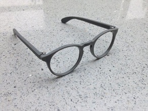 glasses sunglasses 3d print model - Mito3D