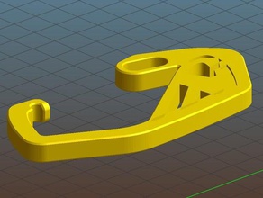 forte flex porta mosquetão debranded ferramentas 3d print model - Mito3D