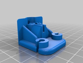 eixo y clip de cinto 3d a impressora partes 3d print model - Mito3D