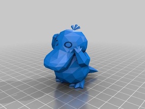 psyduck toy game accessories pokemon 3d print model - Mito3D