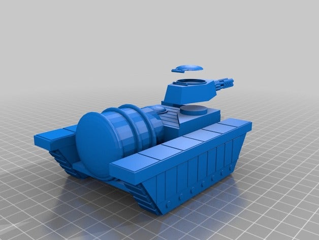 chama tanque veículos 3D print model - Mito3D