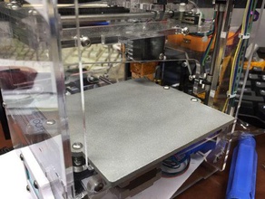 alluminio letto di scoppio della sabbia tinyboy stampante 3d parti fabrikator mini hong kong stampa 3d print model - Mito3D