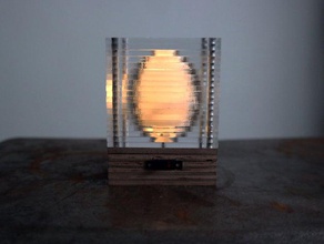 dekoratif nightlamp tfcd sanat 3d print model - Mito3D