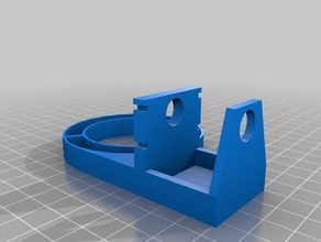 elastico sostenedor de la pluma modificado titular jhead montaje del ventilador herramienta los titulares cajas 3d print model - Mito3D