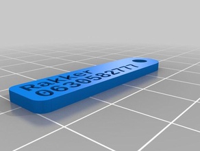 rakker etichetta organizzazione personalizzato 3d print model - Mito3D