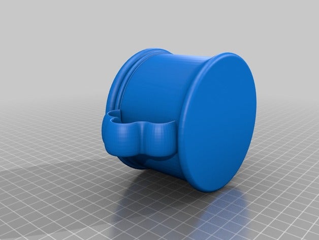 porta-lápis 3d impressão 3D print model - Mito3D