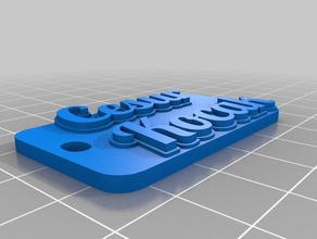 sa cesur kocak keychains customized 3d print model - Mito3D