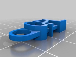 cplkeychain organização personalizado 3d print model - Mito3D