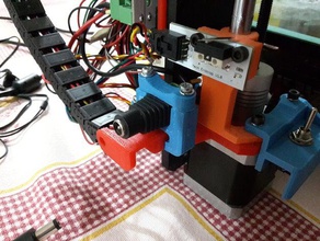 jack connector support hephestos 3d printer parts prusa i3 3d print model - Mito3D