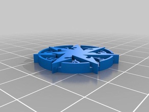 d&d wizard miniature base games bases dd d20 dungeons dragons miniatures pathfinder rpg tabletop game wargaming war gaming 3d print model - Mito3D