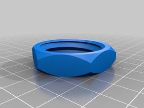 nut 35mm parts customized 3d print model - Mito3D