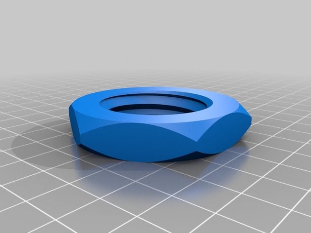 35mm somun parçalar özelleştirilmiş 3D print model - Mito3D